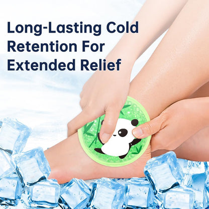 Gel Ice Pack for Injuries 2 Packs Cute Reusable Hot Cold Gel Packs