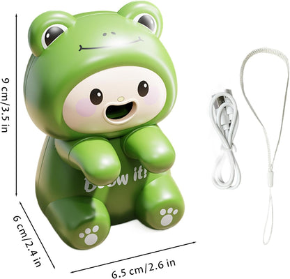 Mini Food Cooling Fan, Clip-on White