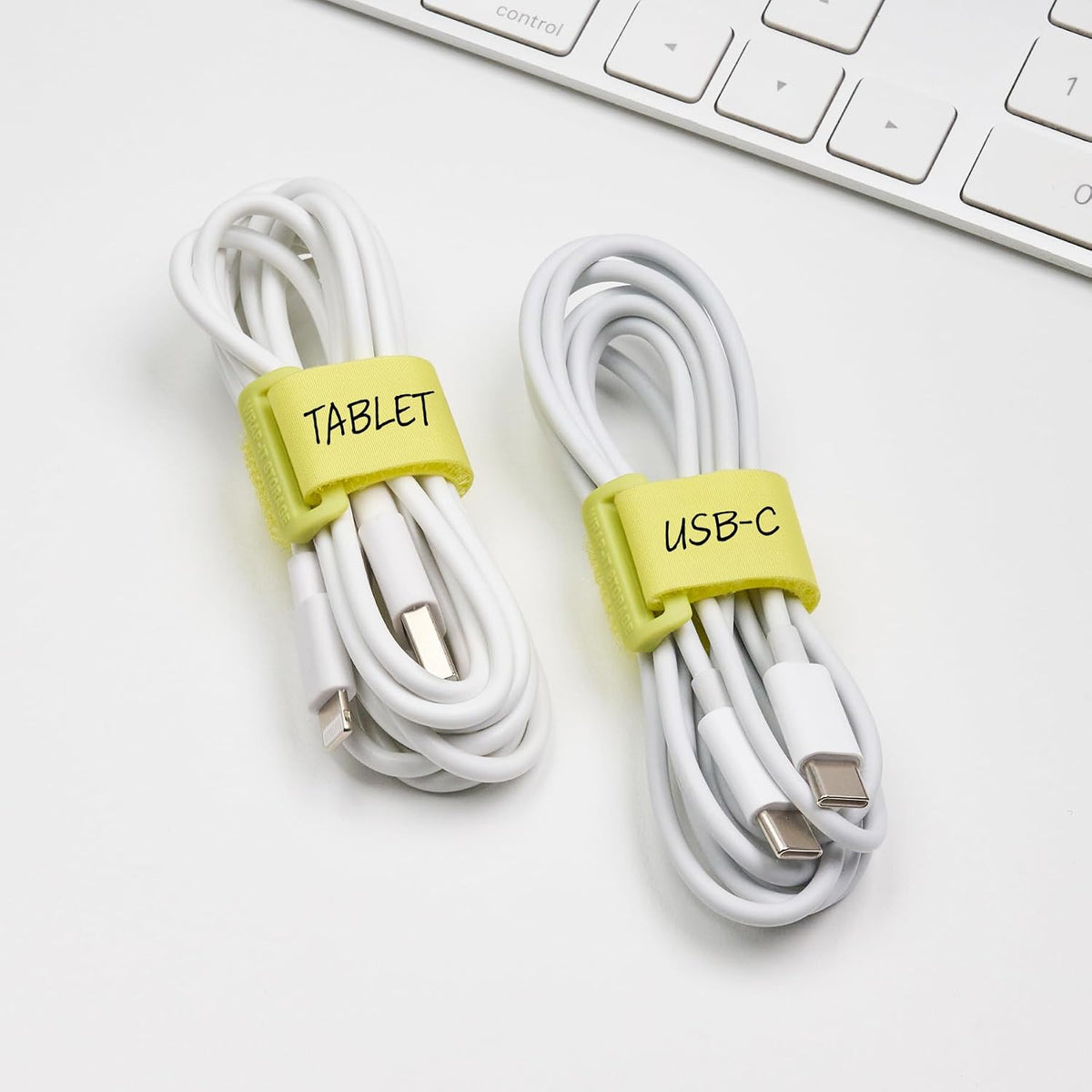Wrap-It Storage Write On! Cinch Straps - Assorted 12-Pack