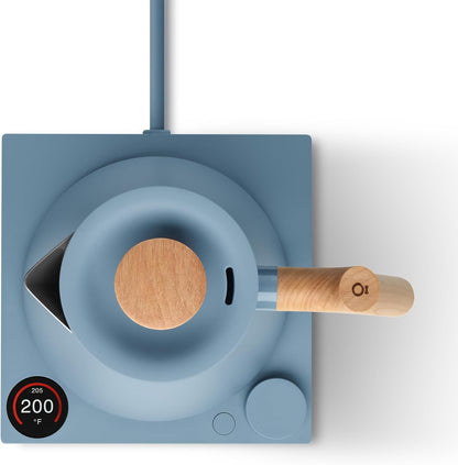 Fellow Corvo EKG Pro Small Electric Tea Kettle for Coffee, 0.9 Liter