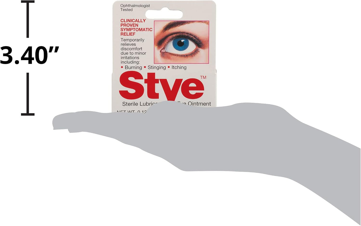 Stye Eye Therapy Reusable Warming Compress, Relief for Styes and Dry Eyes, Reusable