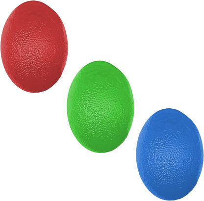 Stress Balls Squeeze Balls for Hand Strengthening Devices with Different Resistance Levels for Finger Forearm Wrist Exercise Relaxation and Pain Relief