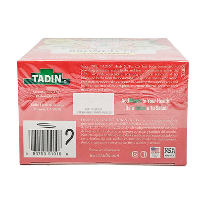 Tadin Herb & Tea Co. Hibiscus Herbal Tea. Caffeine Free. 24 Tea Bags. 1.44 oz. Pack of 3