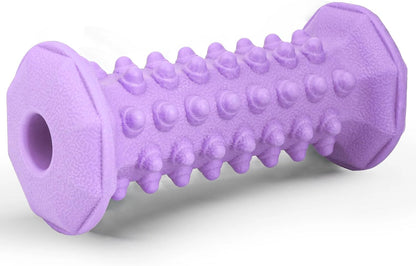 Foot Massager Roller for Plantar Fasciitis, Portable Reflexology Tool | Deep tissue massage for feet, calf, arch and heel pain. for plantar fasciitis relief, home, office and travel use