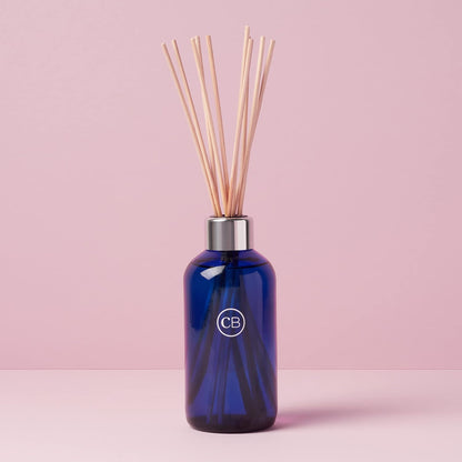 Capri Blue Volcano Reed Diffuser Set, Includes Reeds, Fragrance Oil, and Glass Bottle for Home Décor, Room Fresheners, White (8 Fl Oz)
