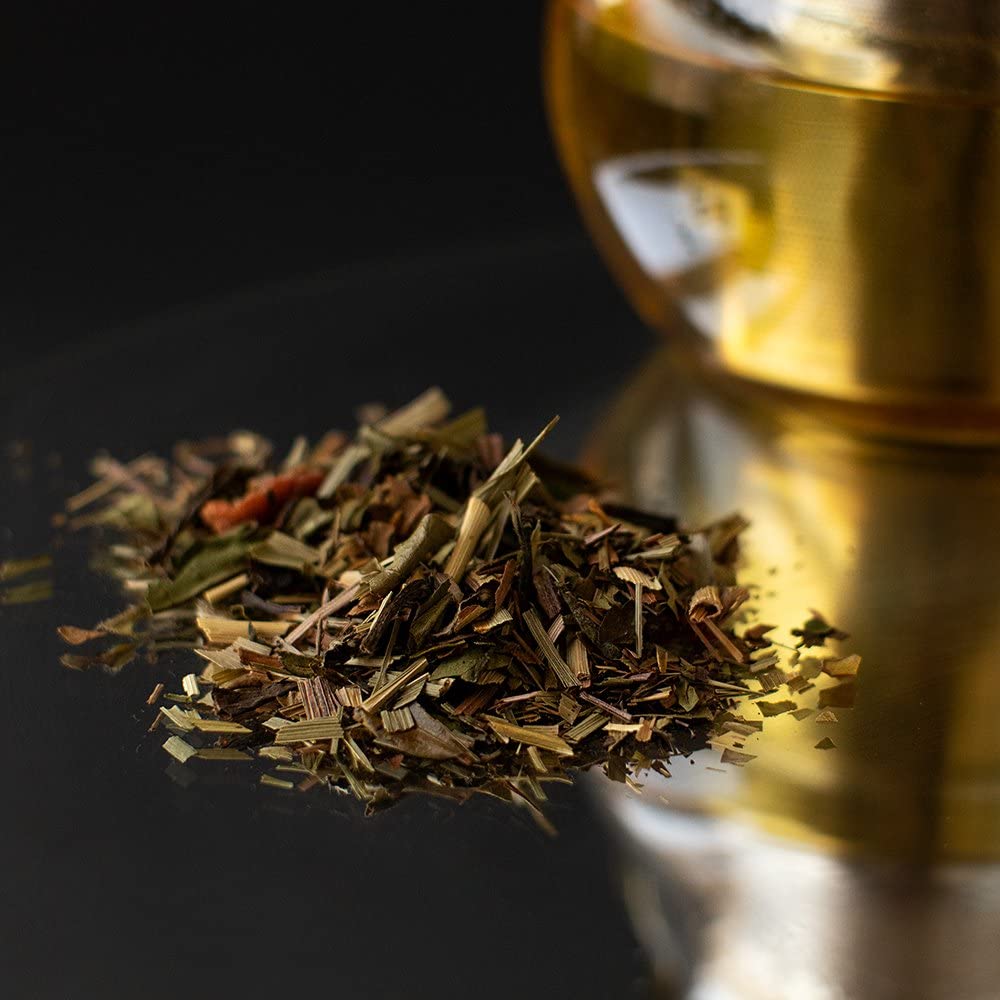 Organic Positively Tea Company, Lavender Chamomile, Herbal Tea, Loose Leaf, 16 Ounce