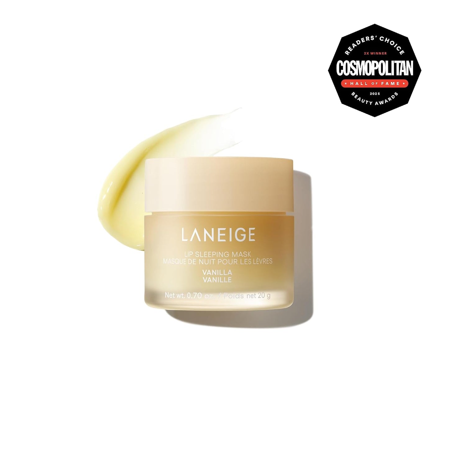 LANEIGE Lip Sleeping Mask: Nourish, Hydrate, Vitamin C, Murumuru & Shea Butter, Antioxidants, Flaky, Dry Lips