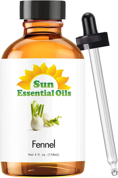 Sun Essential Oil - Lavender Essential Oil 16 oz (473 ml) for Diffuser, Humidifier, Skin, Aromatherapy Massage, Scented for Soap & Candle Making at Home, Calming Aroma for Sleep