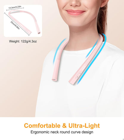 Gritin Book Light,Eye Caring 3 Colors & Stepless Dimming Neck Reading Light