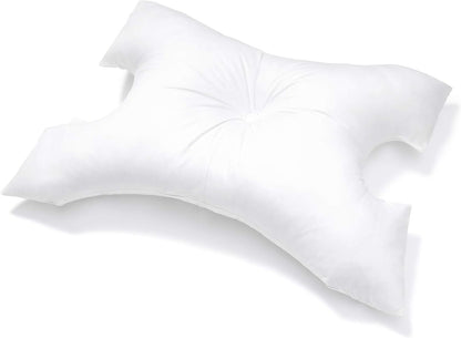 CPAP Pillow by Pillows with a Purpose - Standard Size - Unqiue Design with Contoured Cut-Outs - Hypoallergenic with Cover Included