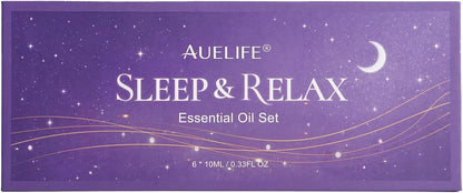 Auelife Men Essential Oils Set for Diffusers for Home, 6x10ml Scented Oil