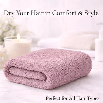 Luxury Microfiber Hair Towel Wrap for Women - Quick Dry, Super Absorbent Hair Turban, Soft & Lightweight Anti-Frizz Towel for Long, Thick & Curly Hair (Sage Green, 48" × 24")