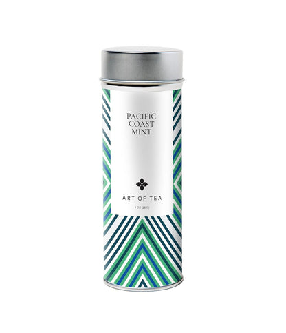 Art of Tea Organic French Lemon Ginger 1.5oz Loose Leaf Tea Tin, Caffeine Free Herbal Tea, Organic Rooibos & Lemongrass Ginger Tea, Premium Loose Leaf Herbal Tea for Relaxation & Digestion