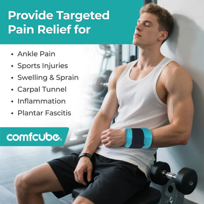 Neck Ice Pack Wrap for Cervical Pain, 2 Hours Long Lasting Cold
