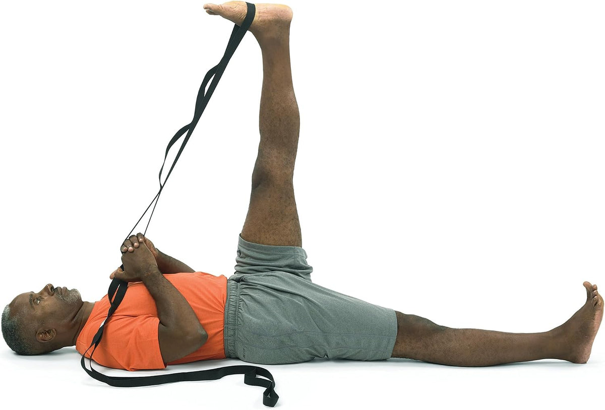 OPTP The Original Stretch Out Strap XL with Exercise Poster, USA Made