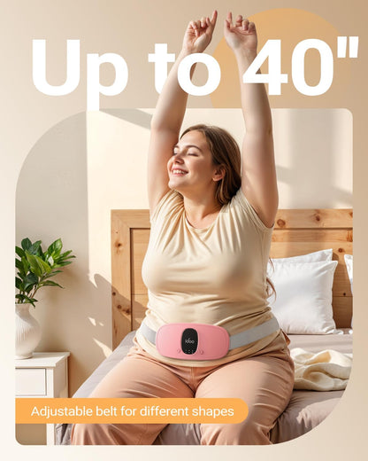 iDOO Cordless Heating Pad for Menstrual Cramps, Lightweight & Portable
