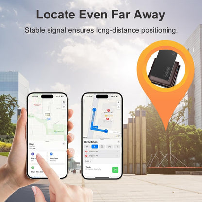 Apple MFi Certified Wallet Tracker, Works with Apple Find My, Rechargeable 0.07in Ultra-Slim Tracking Card, Item Locator for Wallet, Luggage, Passports, Purse (B1)