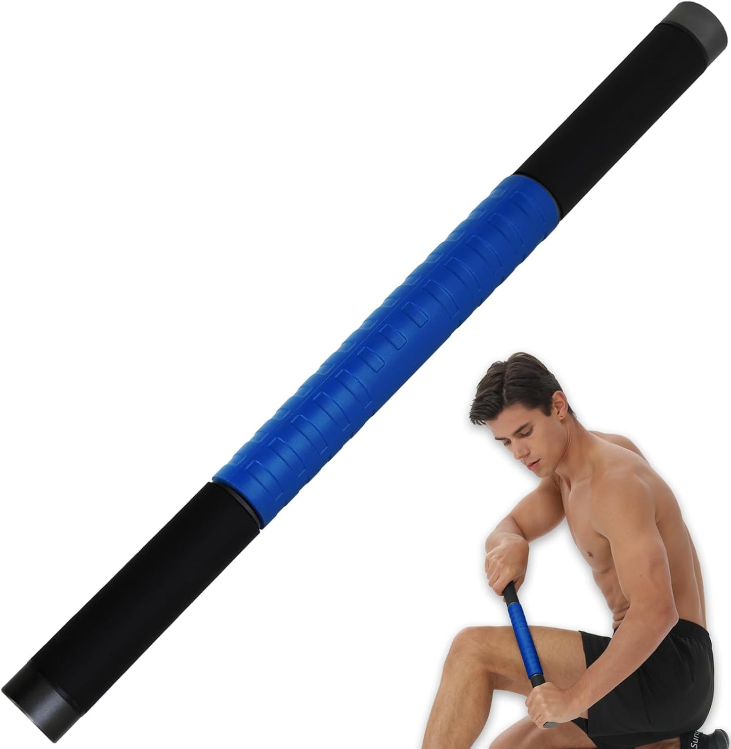 Muscle Roller Massage Stick for Legs Massager Roller-Calf Roller Deep Tissue Release Muscle Soreness, Trigger Points for Legs, Neck, Calves, Thighs, Shins, Back