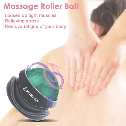 Massage Roller Ball, Tight and Sore Muscles Relief, Manual Massager, Alleviating Shoulder, Arms, Back, Legs, Calves or Muscle Tension