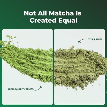 Tenzo Matcha Green Tea Powder, Organic Cafe Sweetened Matcha Latte Green Tea Powder, Ceremonial Barista Crafted Mix - Authentically Japanese - Matcha Latte Mix (35.27 Ounce)