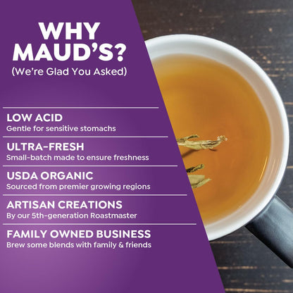 Maud's Organic Chamomile Lavender Tea Pods - 24ct