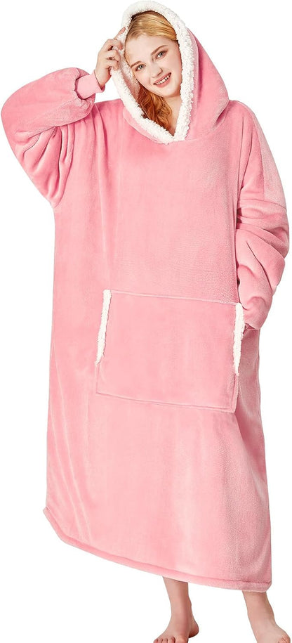 yescool Wearable Blanket Hoodie as Christmas Birthday Gifts for Women Mom - Colors B