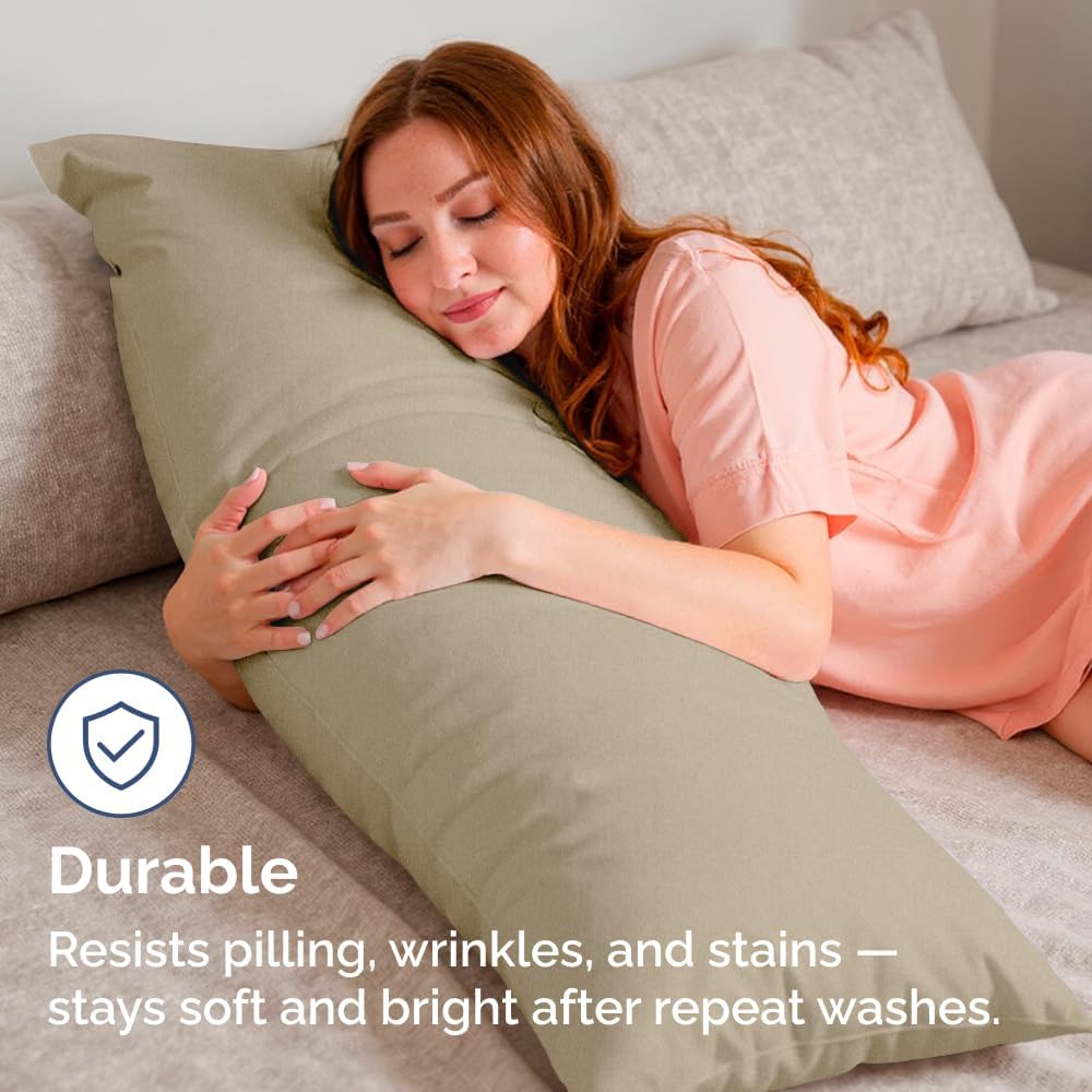 Standard Pillow Cases Set of 10 - Ultra Soft Hotel Quality Pillowcase Covers - Comfy, Cozy & Wrinkle Free - Shrink, Stain and Fade Resistant - Machine Washable Pillow Protectors - 10 Pcs Set - White - Colors A