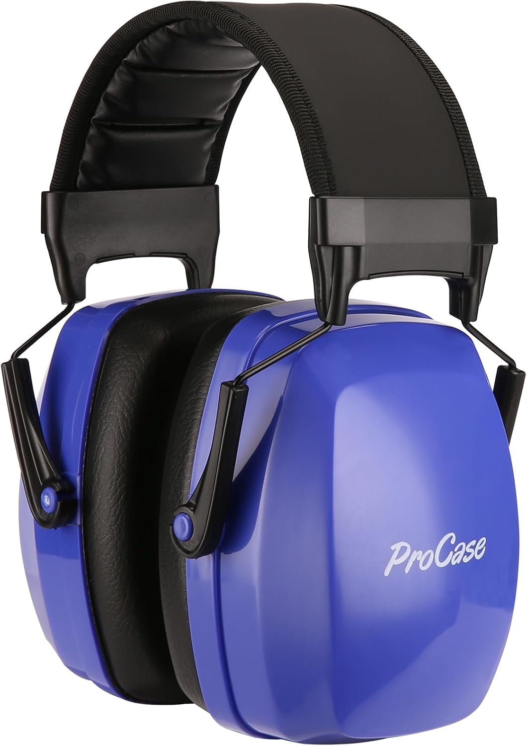 ProCase Noise Cancelling Ear Muffs SNR 33dB, Ear Hearing Protection Headphones for Adults, Sound Proof Ear Defenders for Work, Mowing, Shooters Shooting Gun Range, Construction -Black