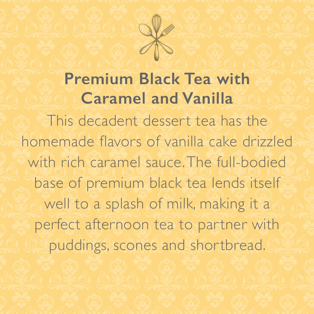 The Republic of Tea Downton Abbey Mrs. Patmore's Pudding Black Tea, 36 Ct