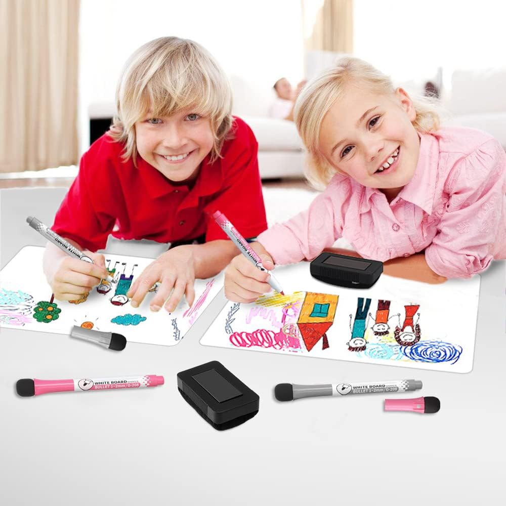 Magnetic Dry Erase Board Fridge Whiteboard Sheet 20"x13"