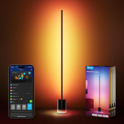 Govee Floor Lamp 2, RGBIC Smart Floor Lamp for Living Room, Bedroom
