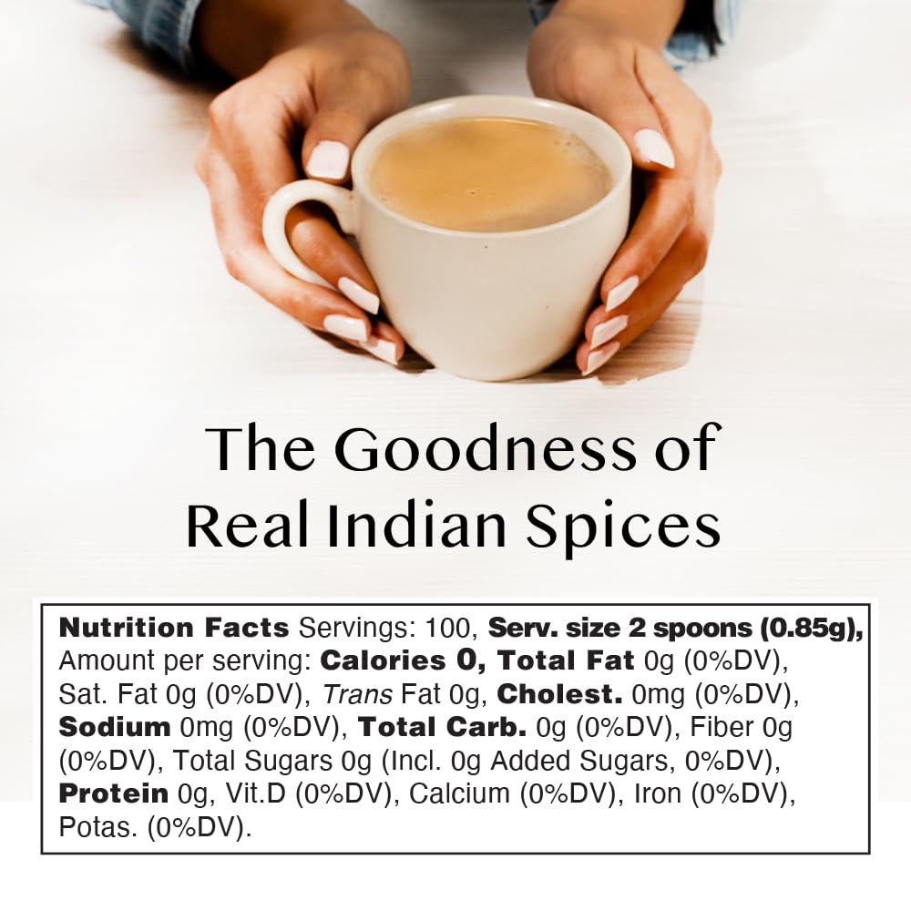 VAHDAM Instant Chai Latte(7.7oz|10 Sachets) Authentic Indian Chai Tea