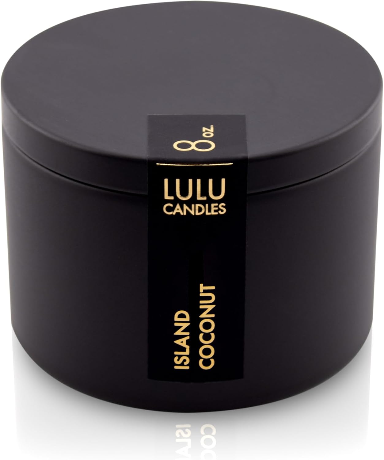 Lulu Candles | Jasmine, Oud & Sandalwood | Luxury Scented Soy Jar Candle | Hand Poured in The USA | Highly Scented & Long Lasting (9 Oz.)