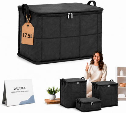 XXL Foldable Storage Bag with Reinforced Handles Portable Moving, S
