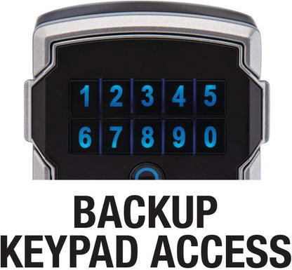 Master Lock Wall Mount Digital Key Lock Box, Bluetooth, iOS Android 5441EC