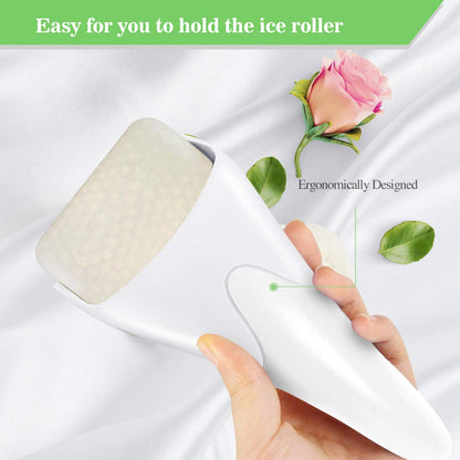 Fronnor Ice Roller for Face,Eyes,Facial Massager Tool,Soothing Skin Care Tool,Cooling Skincare Device for Puffiness,At-Home Spa Gift for Women