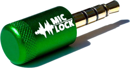 Mic-Lock 3.5mm for Headphone Port - Microphone Audio and Data Security - Privacy Protector for Laptops, Smartphones, Tablets, and Computers (Gray, Single Pack)