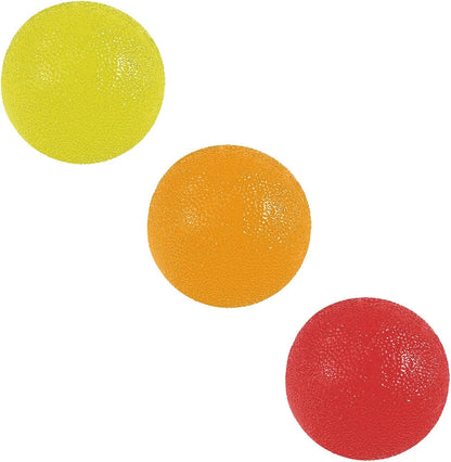 Stress Balls Squeeze Balls for Hand Strengthening Devices with Different Resistance Levels for Finger Forearm Wrist Exercise Relaxation and Pain Relief