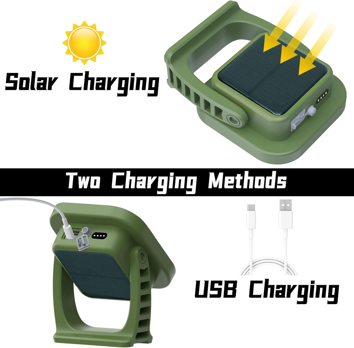 Rechargeable Work Light, 4000LM Magnetic Portable Work Light with Stand, 12000mAh Battery Powered LED Flood Light, USB-C, 180° Rotating for Garage, Car Repair, Camping
