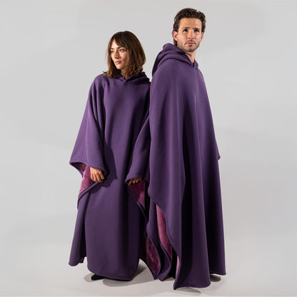 FREE THE SHEEP Eden Hoodie – Oversized Weighted Hoodie Cloak with Ultra-Soft Faux Fur Liner
