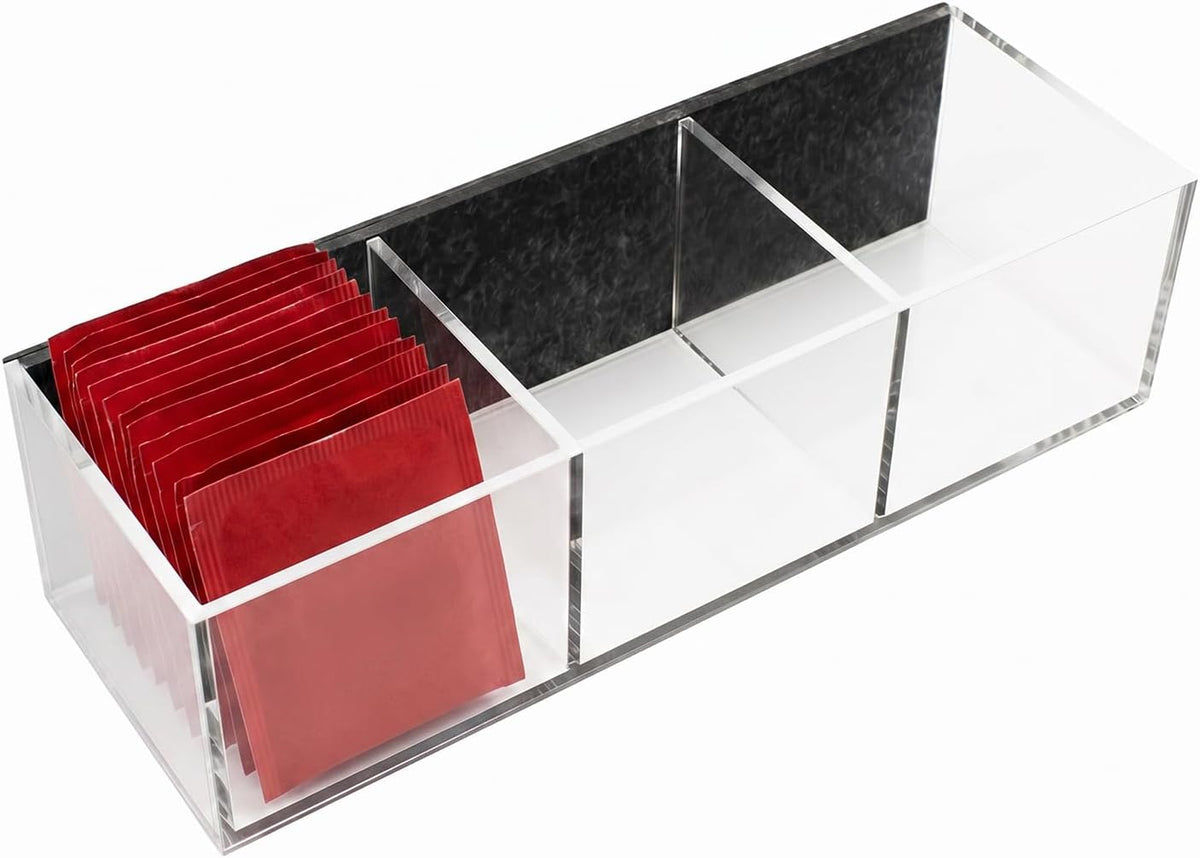 Magnetic Tea Bag Organizer, Clear Tea Bag Organizer Holder