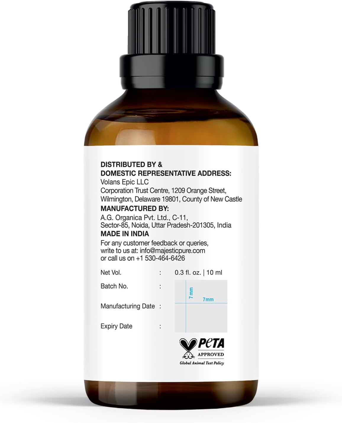 Majestic Pure Essential Oil with Glass Dropper - Essential Oils for Diffuser, Aromatherapy, Soap and Candle Making, Lavender Essential Oil, Lavender Oil, 4 Fl Oz