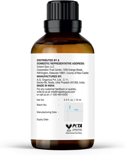 Majestic Pure Essential Oil with Glass Dropper - Essential Oils for Diffuser, Aromatherapy, Soap and Candle Making, Lavender Essential Oil, Lavender Oil, 4 Fl Oz