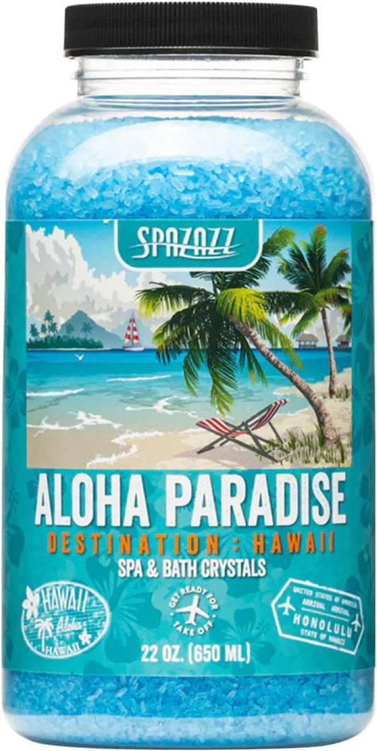 Spazazz Aloha Paradise - Hawaii Aromatherapy Hot Tub & Spa Salt Crystals