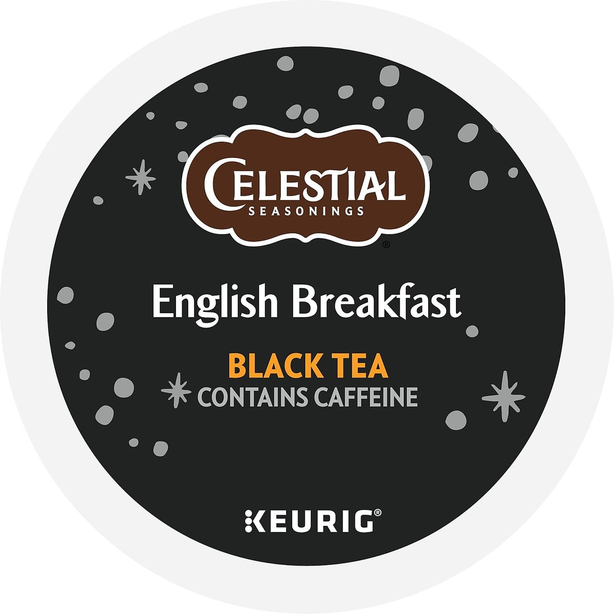 Celestial Seasonings English Breakfast Black Tea, Single-Serve Keurig K-Cup Pods, 24 Count