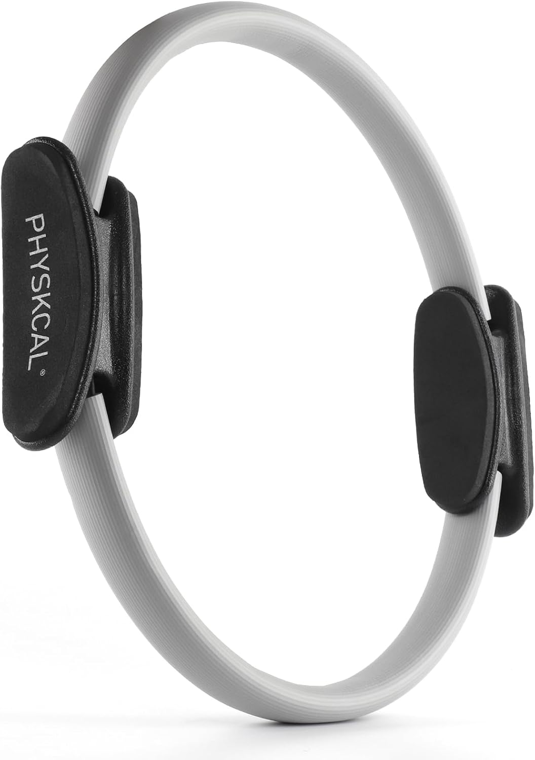PhysKcal Pilates Ring, 15-Inch Magic Circle with Thick Padded Handle | Pilates Equipment for Toning Inner Thighs, Arms and Strengthening Cores with Workout Sheet Included