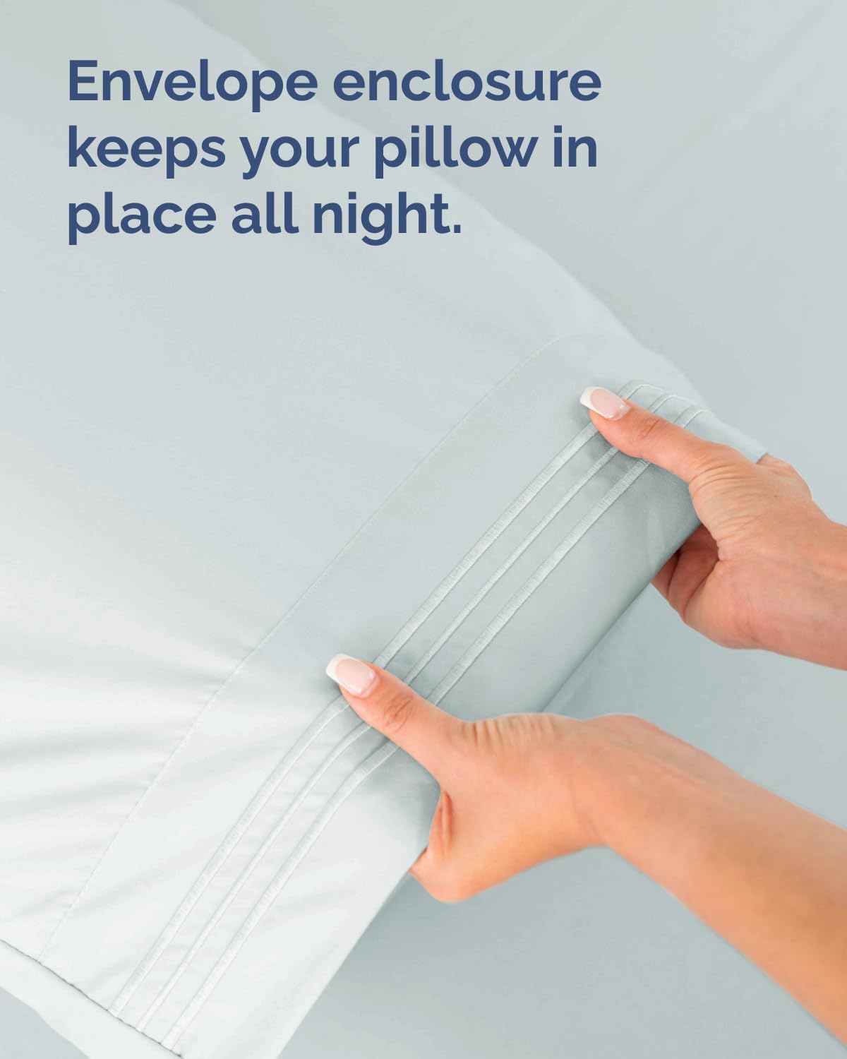 Standard Pillow Cases Set of 10 - Ultra Soft Hotel Quality Pillowcase Covers - Comfy, Cozy & Wrinkle Free - Shrink, Stain and Fade Resistant - Machine Washable Pillow Protectors - 10 Pcs Set - White - Colors B