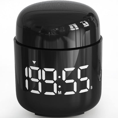 Kitchen Timer, 360 Rotate, Countup/Countdown, LED, Volume