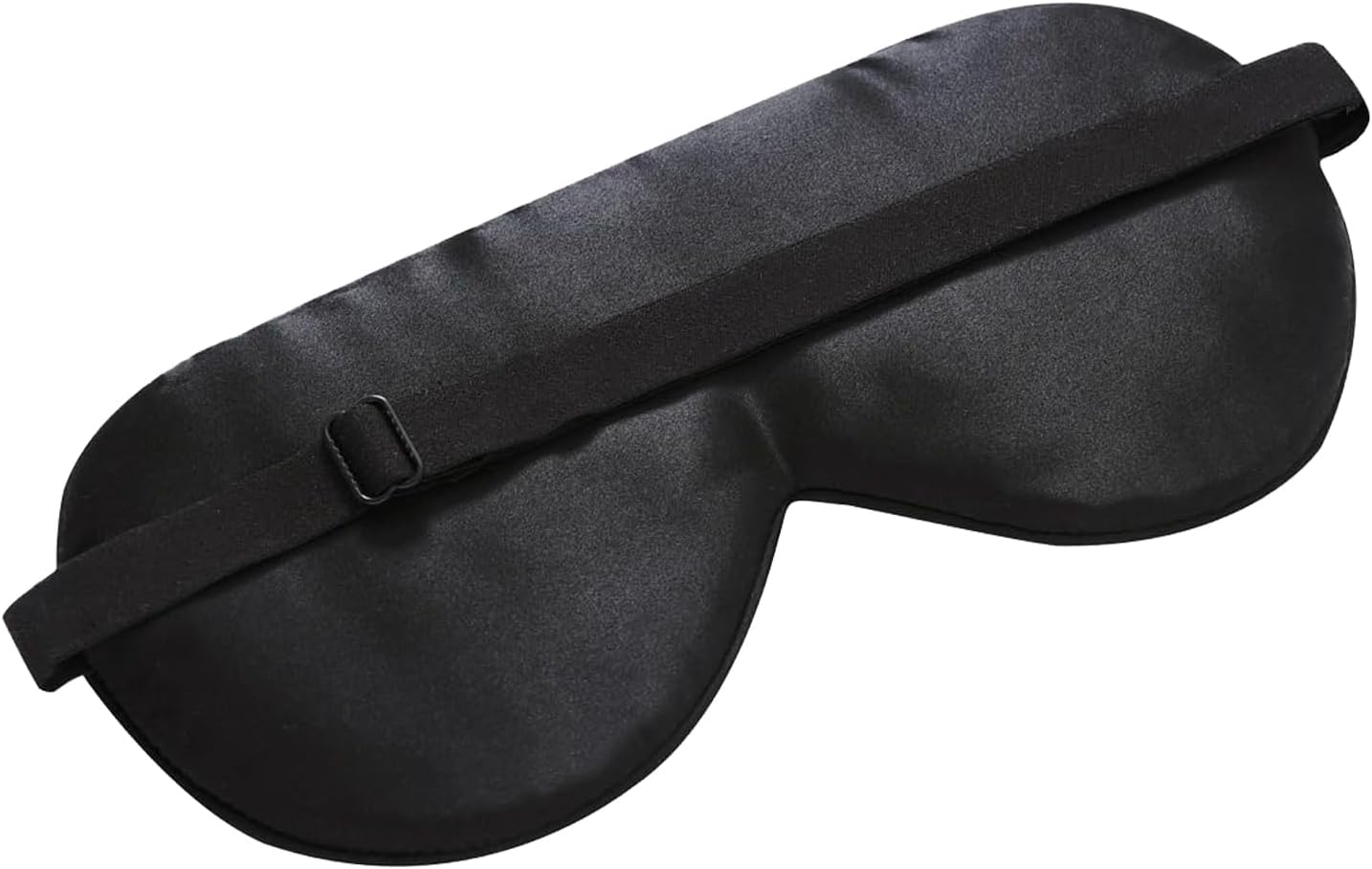 Alaska Bear Sleep Mask Silk Eye Cover with Shaped Pad, Machine Washable | Pressure-free Sleeping, Foam Insert, Upgrade Contour Over Conventional Flat Satin Eye Masks