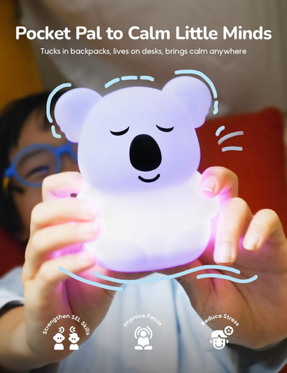 Breathing Pal Mini 'Yoyo' - Mindfulness Breathing Light, Guided Visual Meditation Breathing Light, Anxiety Relief Items for Calm Down Corner/Meditation/Sleep Aid for Adult/Kid